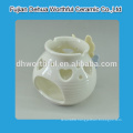 2016 decorative oil burners,ceramic butterfly oil burner with teapot shape